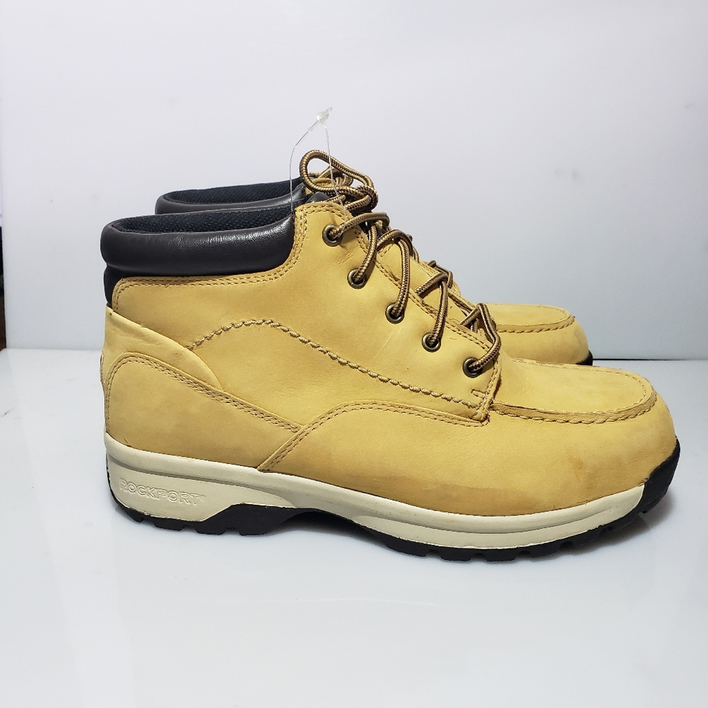 Rockport Women's Size 10 EH Steel Toe Waterproof Boots 8159